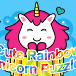 Cute Rainbow Unicorn Puzzles